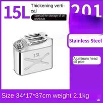 20L10L Benzino statinė Nerūdijančio plieno Ypač storas alyvos statinė Didelės talpos dyzelino statinė Benzino specialus alyvos statinė 15l purple