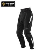 SULAITE Motociklininko Aprangos Rinkinys Striukė ir Kelnės Vyrams Moterims Kvėpuojanti Lenktynių Įranga Lauko Sporto Apranga 2XL black