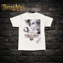 Vintage Retro Horror Game T-Shirt: Haunting Grounds Graphic Tee M gray