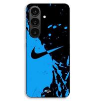 Case For Samsung Galaxy S26 FE Nike logo Color black and blue Maniacase juoda