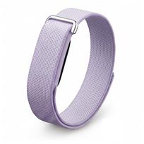Sportinis Nailono+Silikono Kilpos Dirželis Google Fitbit Air Įrenginiui Patogus Apyrankės Juostelė Google Fitbit Air Aksesuarams Google Fitbit Air violetinė