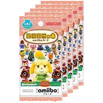 Animal Crossing amiibo Cards Series 4 (5 Pack Set) beige