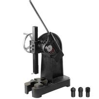 VEVOR Arbor Press, 3 Ton Ratchet Type Arbor Press, Ratchet Leverage Arbor Press with Handwheel, 12.2  Maximum Height 46 x 25 x 60 cm