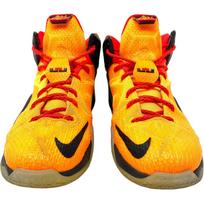 Nike Lebron 12 Neslystantys Atsparūs trinčiai Neslystantys Atsparūs trinčiai Vidutinio aukščio Vaikų Krepšinio Batai 685181-830 36 red