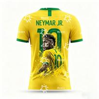 2026 Neymar Brazil Team Football Jersey Match 5XL yellow