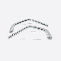 For Toyota RAV4 RAV 4    Car Front Grille Cover Trim Molding Chrome ABS ert Bonnet Garnish Protector Stickercutyl ABS Chrome white