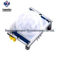 HC-SR501 PIR Motion Sensor Module Thermal Infrared Probe Switch HW-416A white