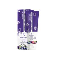 Stain-Removing Berry Toothpaste, 5 Berries, Hydroxyapatite, 50g blue