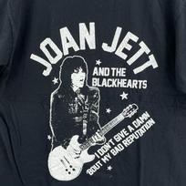 Vintage Joan Jett I don't give a About my Reputation Cotton Black Shirt BT014 Unisex T-Shirt M black