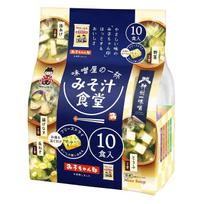 Shinshu Ippai Miso Freeze-Dried Soup Restaurant Shop 10 Servings x 2 Bags beige