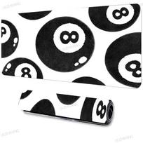 Billiards 8 Ball Mouse Pad XXL Large Anti-Slip Rubber Gaming MousePad Esport Durable Thick Table Mats Office Gamer Long Desk Mat 350x600x2mm