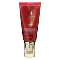 MISSHA M Perfect Cover BB kremas SPF42 PA+++ 50ml su 50vnt Aladdin Natural Oil Popieriaus No.21 Bright Beige - 1pc brown