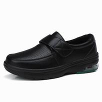 Women's Sneakers Nurse Clogs Summer Nurse Shoes Women's Non-slip Soft-soled Hospital Work Shoes Waterproof Leather Women's Loafers EU:39 juoda