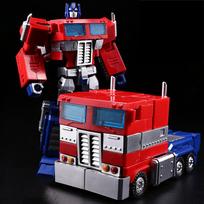 Transformation G1 Susiuvimo žaislai Grimlock Shockwave Optimus Prime Megatron Veiksmo figūrėlės Kolekcija Robotų Dovanos Žaislai red