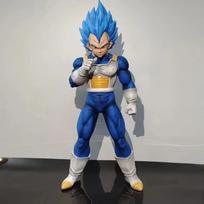 Super Saiyan, Warrior, Speed Party, Vegeta, Yellow Hair Blue Hair Black Hair Red Hair, Premium Edition, Boxed Figure gray