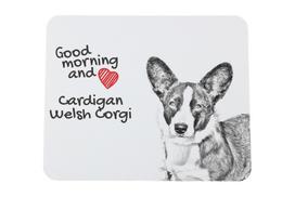 Cardigan Welsh Corgi - mouse pad with print, personalized dog-themed mouse pad, unique gadget for an office worker by Art-Dog brand balta