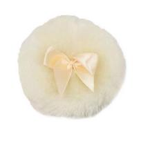 Ultra Soft Large Fluffy Powder Puff Washable Reusable Velour Face Body Powder Puff Loose Powder Puffs Wet Dry Makeup Tool geltona