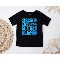 Just Let Me Stim Bro T Shirt Autism Awareness Special Education Teacher Month For Acceptance 2XL įvairiaspalvis