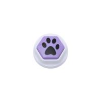 Pet Communication Buttons for Dogs, Talking Training Buttons, Interactive Educational Toy for One Size violetinė