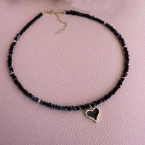 Elegant imitate Pearl Pink Stone Chain Choker Necklace For Girls Jewelry Trend Vacation Wedding Gifts X0330 gray