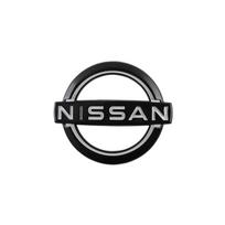 3D ABS Vairo Ženklelio Lipdukas Tinka Automobilio Modifikavimo Aksesuarams Nissan Nismo X-Trail Note Leaf Sentra Qashqai S---5.6 x 4.8cm juoda balta spalva