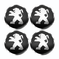 56mm Metalinis Automobilio Ratlankio Centrinės Dalies Lipdukas Emblema Peugeot 408 4008 308 3008 5008 508 2008 208 301 RCZ 106 Rifter Automobilių Dalys