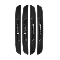 Peugeot Automobilio Aksesuarai Guminės Anti-susidūrimo Lipdukai Durų Buferis Peugeot 208 308 206 307 207 3008 407 508 2008 5008 4008 black