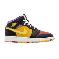 Air Jordan 1 Mid SS GS 'Championships' 37.5 black