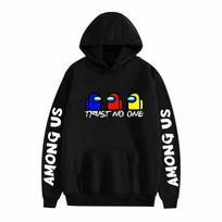 Among Us Unisex Oversized Hoodie Sweater XS black