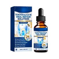 Honey Venom Oral Rinse - Contains honey venom, peppermint, providing a refreshing, moisturizing, gentle, and low-irritation mouthwash. blue