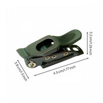 Snowboard Binding Buckle Long-Lasting Replacement with Lever gray