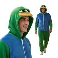 Vienas gabalas Kigurumi Pižama Kostiumas Pepe Varlė : 175 - 185Cm brown