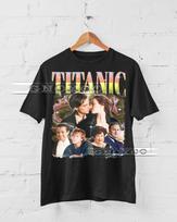 TITANIC Vintage Shirt, Titanic Homage Tshirt, Titanic Fan Tees, Titanic Retro 90s Sweater, Titanic Merch Gift #saf 140 black