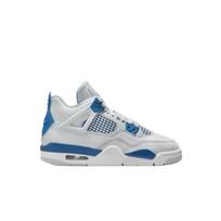 Air Jordan 4 Retro GS Military Blue 2024 Vaikų Kedai Balti Ne-Balti Neutraliai Pilki HF4281-141 38.5 white