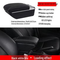 Individuali porankių dėžutė „Perodua Myvi“ (2018 metų modeliai) - Specialus automobilio aksesuaras black