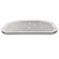 Cat Litter Mat Waterproof Sturdy Anti Slip Leakage Resistant Easy to Clean Cat Litter Trapping Mat for Home pilka