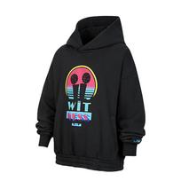 Nike Hoodie FW25 LeBron James Fashion Versatile Soft Loose Fleece Kids hoodies Gray Black IM7402045 XL black
