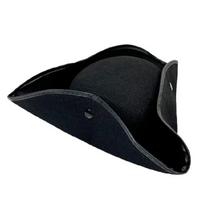 Leisure Fashion Hats Adults Pirate Hats Halloween Witch Hat Gameplay Pirate Gear for Masquerade Balls and Theme Parties black