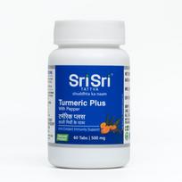 Turmeric Plus Herbal Supplement 500mg 60 Tablets X Pack of 3 for Daily Wellness and Active Lifestyle Support white