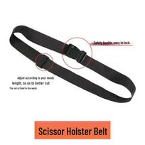 Durable Multi-layer Canvas Sheath for Pruning Tools and Scissors Separate Belt black