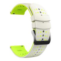 22 mm silikoninė apyrankė, skirta Garmin Forerunner 255 Music 570 47 mm 265/Venu 2 3 4 45 mm, keičiama juosta, skirta HUAWEI WATCH GT6 46 mm dirželiui 1Pcs 22mm white