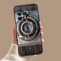 Retro Camera Vintage Case For OnePlus Nord 5 CE 4 3 Lite N20 N30 OnePlus 15 13 12 11 8 9 10 Pro 12R 13T 13R Cover OnePlus 8T gray