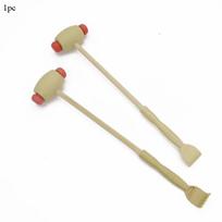 1 Pc Knock on The Back, Cervical Spine, Knock on The Hand Scratcher, Do Not Ask for Scratching, Waist Massage, Beat The Massager beige