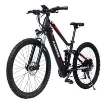 RANDRIDE YS90 27.5  E-Bike 1000W 48V13.6Ah, 45km/h Max, 40km Electric / 60-70km PAS, 150kg Load juoda