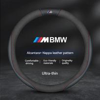 BMW M X1 X3 X5 X6 E39 E46 E87 E90 E92 F10 F15 F25 F30 Anglies Pluošto Suede Odos Automobilio Vairo Dangtelis Automobilio Aksesuarai