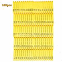 Integrated Animal Ear Tag Card Durable Sheep Number Plate Livestock Ear Tag  Animal Management mėlyna