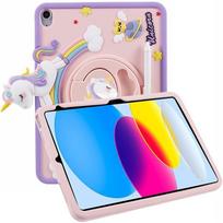 Case for iPad 11  2025 A16 (11th gen.) / iPad 10.9  2022 (10th gen.), kids, Unicorn, pink