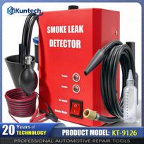 Portable Automotive Smoke Leak Detector Dual Mode Air Smoke Test Machine12V Car EVAP Vacuum Intake Fuel Pipe Leak Tester Works for New Energy EV red