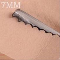 3/5/7mm Audinio Suknelės Siuvimo Banguotas Kraštas Zigzaginės Žirklės Žirklės Segtukas Audinio Pjoviklis Siuvimo Profesionali Siuvėjo Žirklės