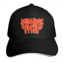 Power Trip Baseball Cap Gift For Him Her Casual Daily Wear Quick Dry Performance black